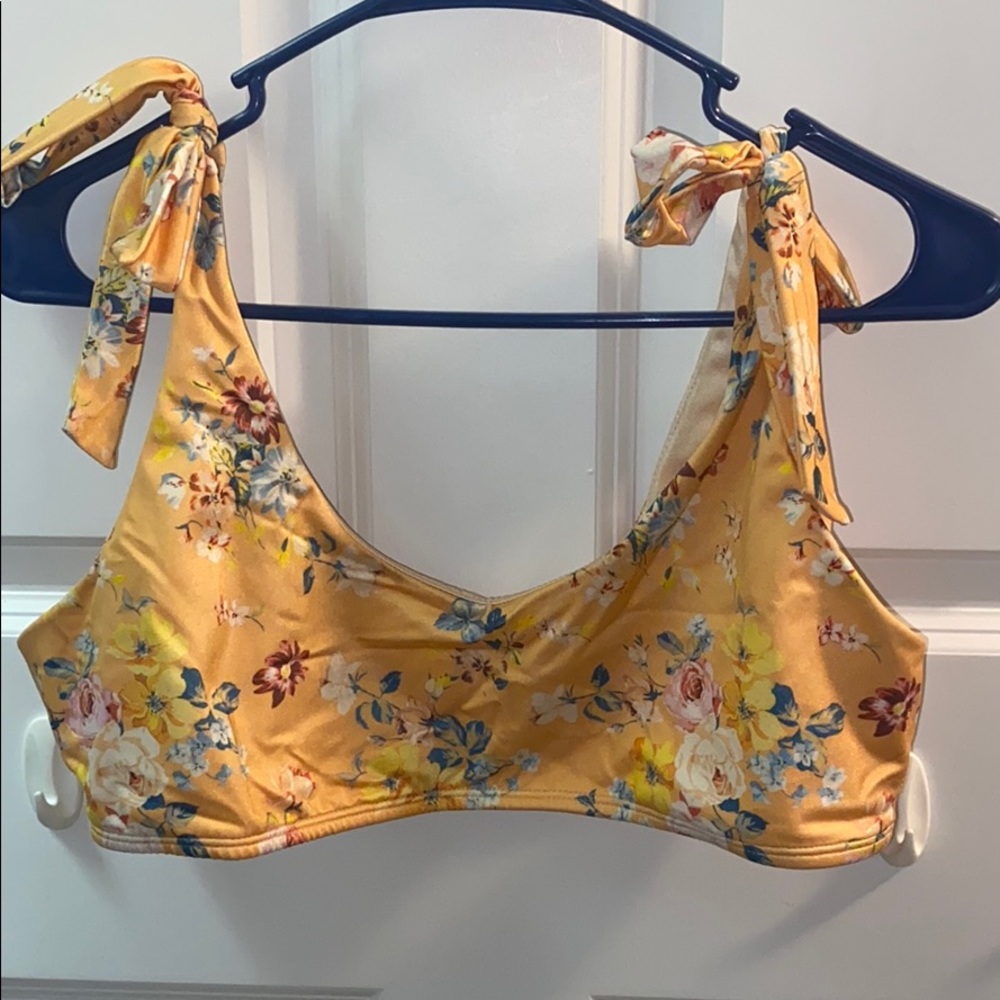 Pacsun Orange Bathing Suit Top